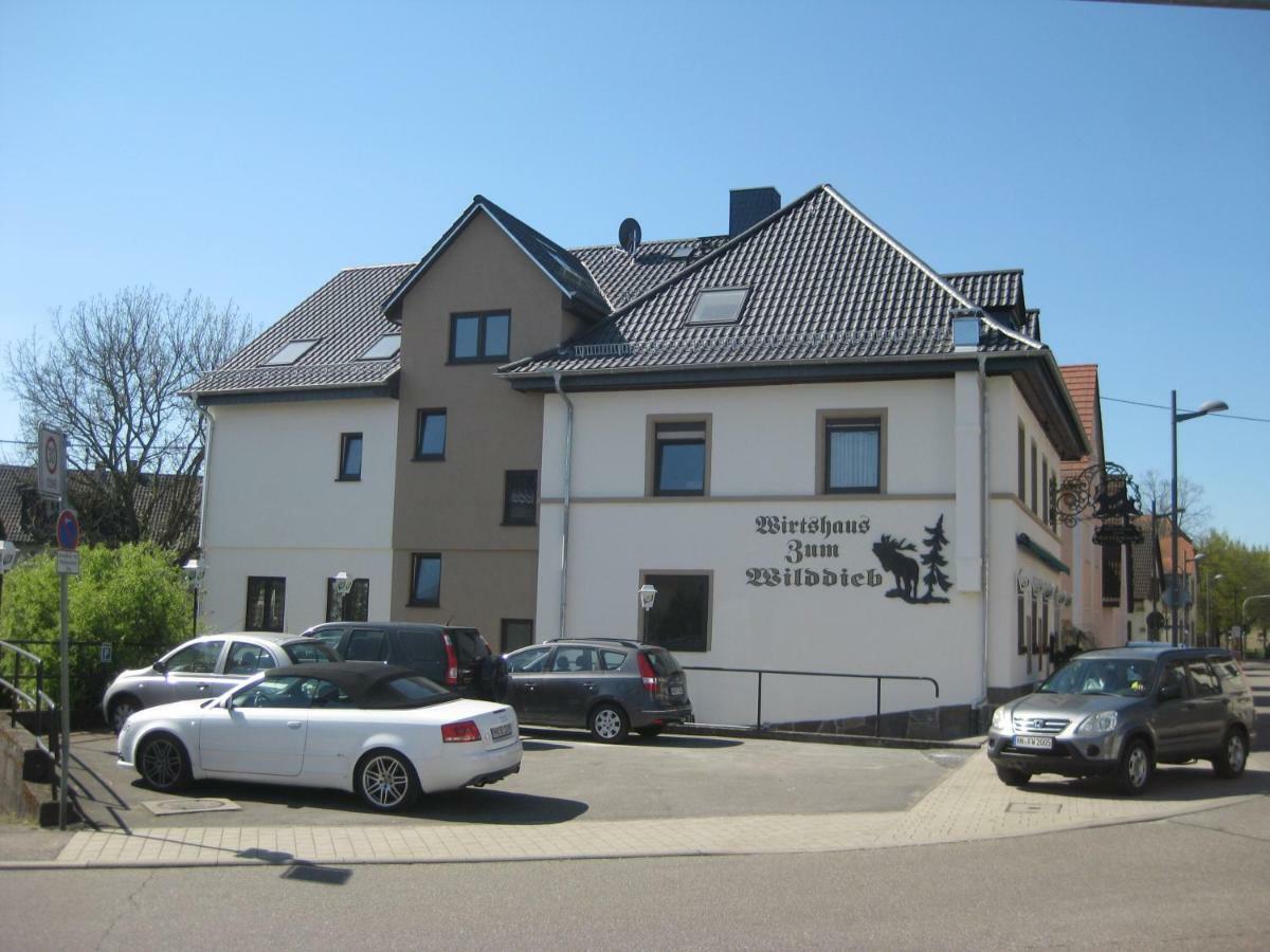Wirtshaus Zum Wilddieb Bad Rappenau Dış mekan fotoğraf
